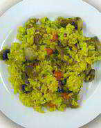 receta de cocina arroz con champiñones