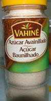 vainilla azucarada en polvo