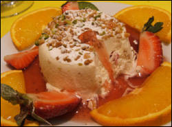 receta para elaborar delicioso Helado de castañas