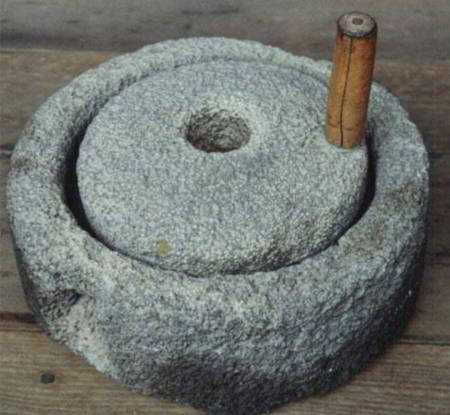 molino de piedra para hacer gofio