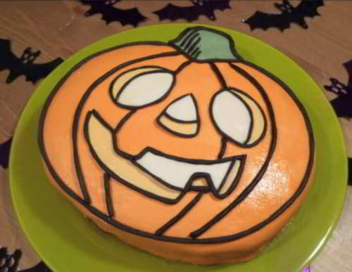 Celebra Halloween con una deliciosa tarta de calabaza y fondant casero
