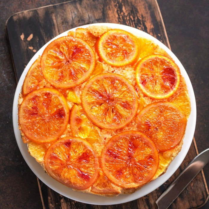 tarta naranja receta