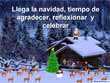 presentaciones pps. A las Puertas de La Navidad