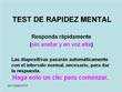 presentaciones pps. Test de Rapidez Mental