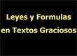 imagen de diapositiva Power Point Gratis pps gratis ppt. Leyes y F&oacute;rmulas en Textos Graciosos