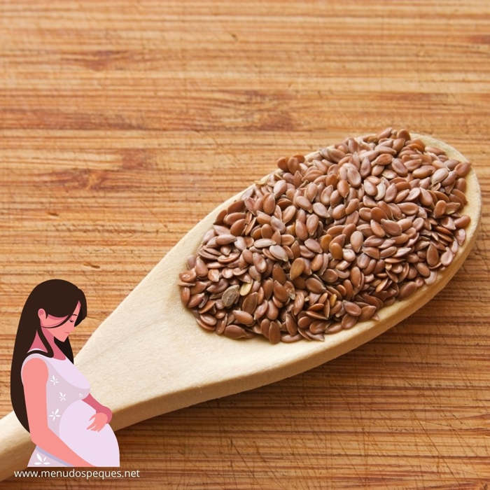 ¿Puede una mujer embarazada tomar semillas de lino o linaza? embarazo