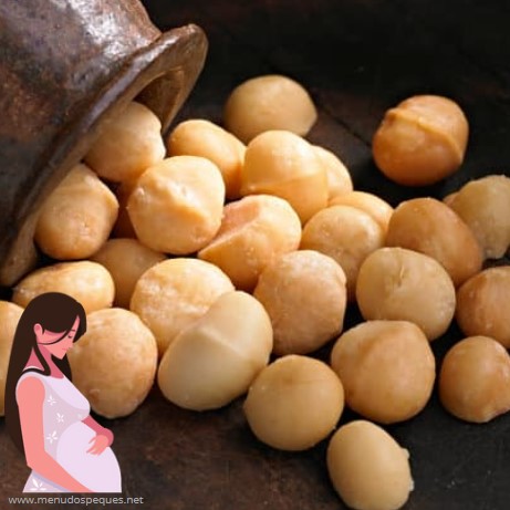 ¿Puede una mujer embarazada comer Nueces de macadamia? embarazo