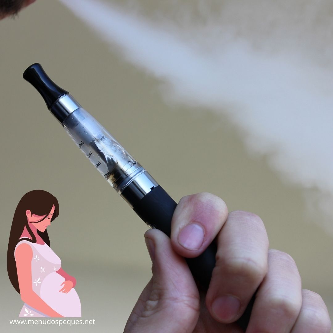 ¿Puedo vapear en el embarazo? Lactancia ¿puedo fumar cigarros electrónicos en el embarazo? dando el pecho