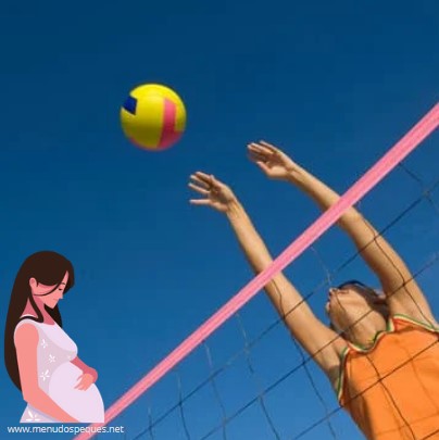 ¿Se puede seguir haciendo Voleibol durante el embarazo? ¿Pueden las embarazadas hacer Voleibol?