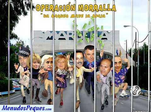 humor grafico Operaci&oacute;n Morralla