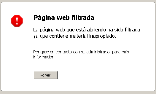 filtrado de firefox para contenido no apto para menores