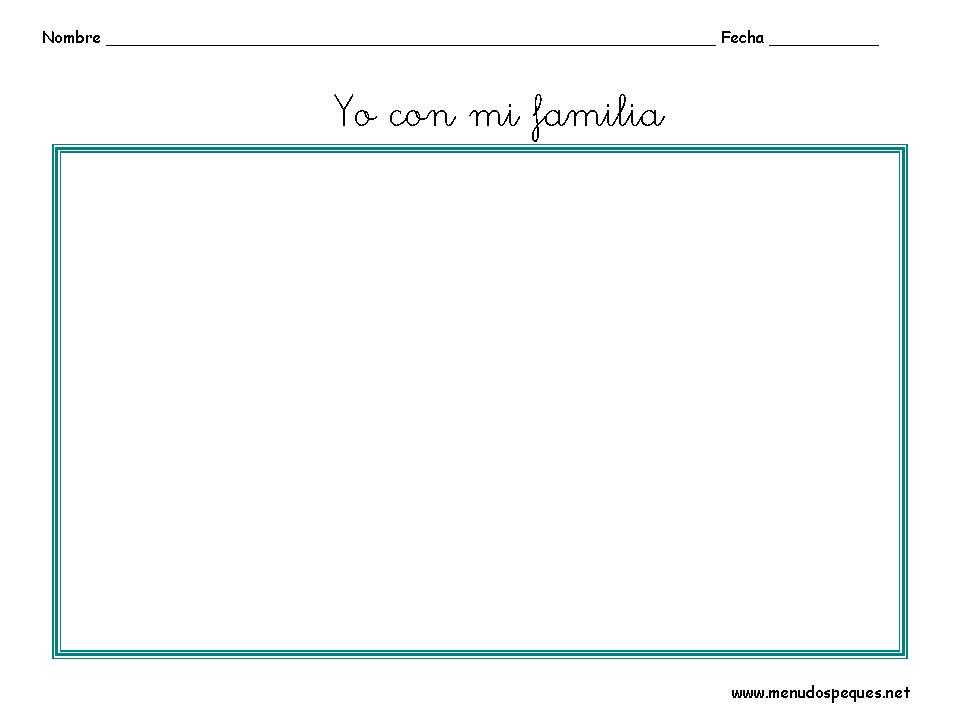 Fichas la familia