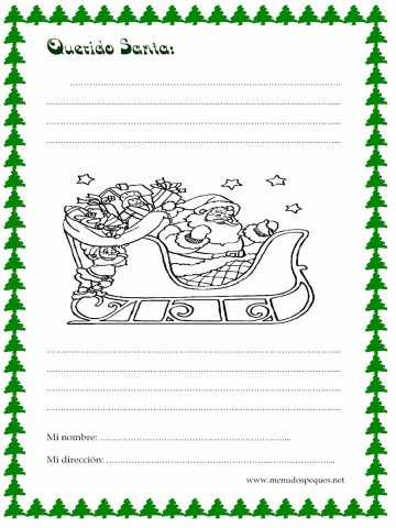 carta para papa noel