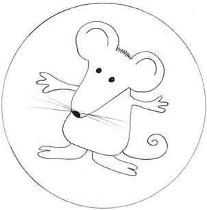 ratoncito de escritorio para el dia del padre