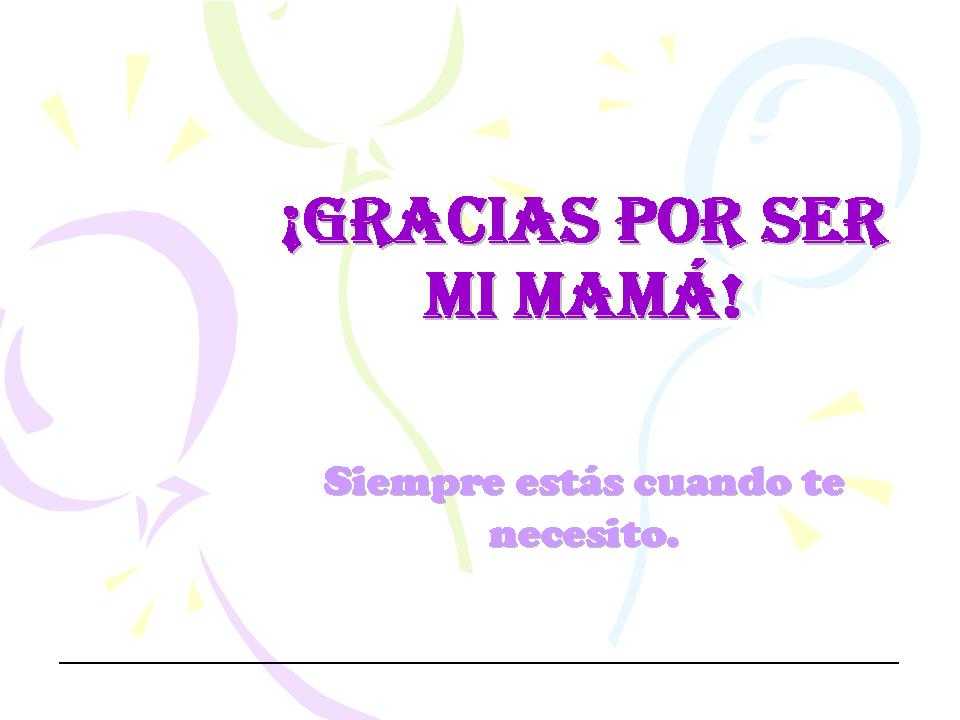 Diploma para el d�a De la Madre
