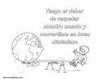 Fichas para el D&iacute;a del Ni&ntilde;o. Deberes de los Ni&ntilde;os.