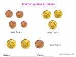 Ficha infantilAprendo a Usar el Dinero.