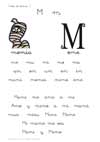 fichas lectura, aprender a leer