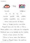 Ficha infantil Lectura, aprender a leer.