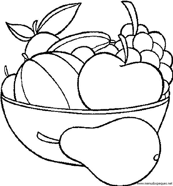 lamina para colorear del D&iacute;a de la Alimentaci&oacute;n. para colorear