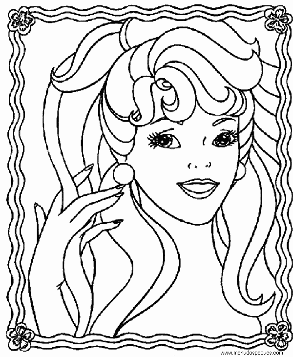 l&aacute;minas dibujos para imprimir Dibujos de La Barbie y Ken