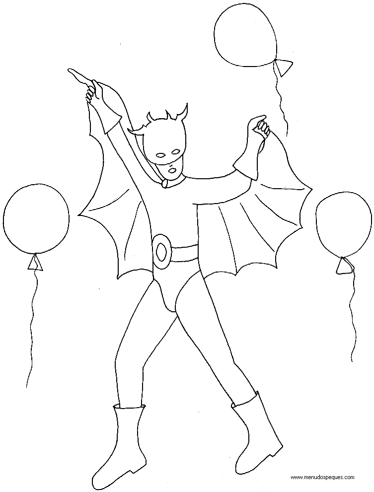 l&aacute;minas dibujos para imprimir y colorear Carnaval. Carnavales
