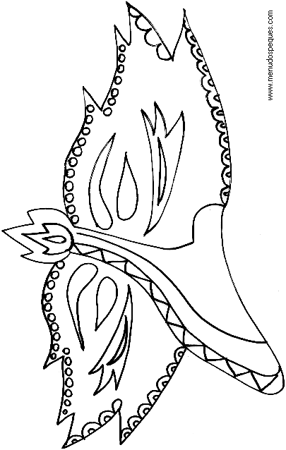 l&aacute;minas dibujos para imprimir y colorear Carnaval. Carnavales
