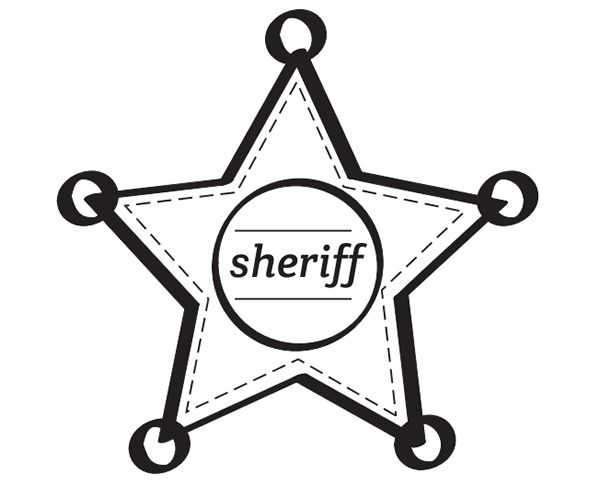 estrella sheriff oeste