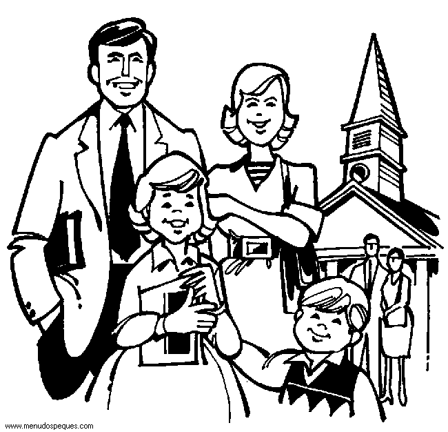 l&aacute;minas dibujos para imprimir Dibujos del D&iacute;a de La Familia