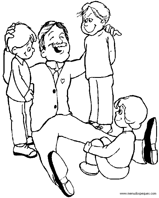 l&aacute;minas dibujos para imprimir del dia del padre 04