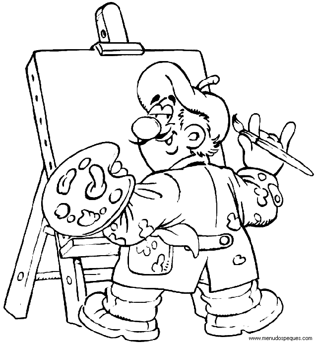 l&aacute;minas dibujos para imprimir Dibujos del d&iacute;a del Trabajo