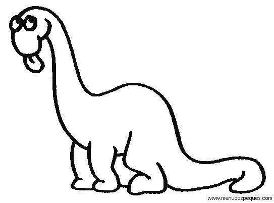 l&aacute;minas de dibujos para imprimir y colorear Dinosaurios