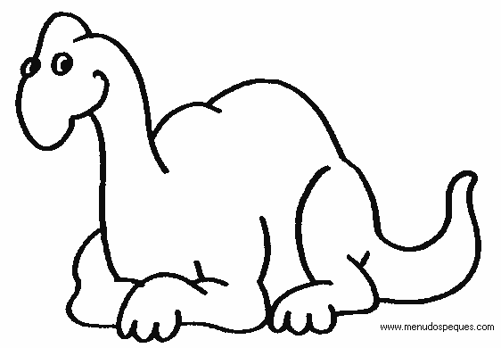 l&aacute;minas de dibujos para imprimir y colorear Dinosaurios