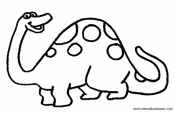 l&aacute;minas de dibujos para imprimir y colorear Dinosaurios