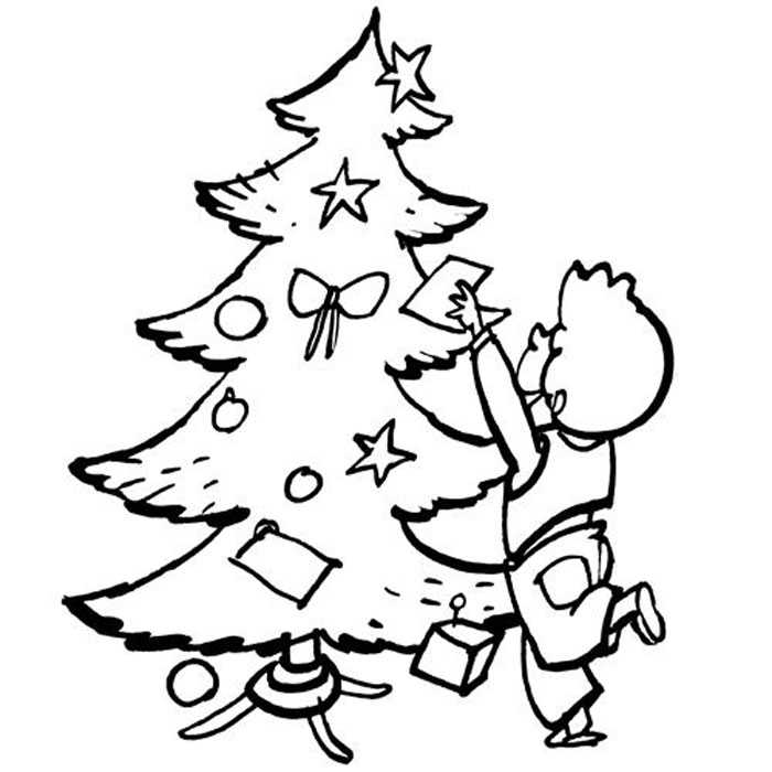 dibujos arboles de navidad, colorear arboles de navidad, dibujos navidad, colorear navidad
