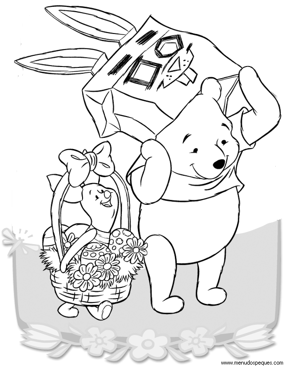 l&aacute;minas dibujos para imprimir especial pascua