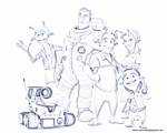 laminas colorear planet 51, dibujos planet 51