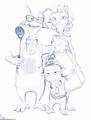 laminas para colorear planet 51. pintar planet 51