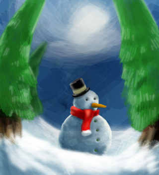 muñeco de nieve