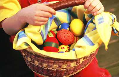 Huevos de Pascua para elaborar con los niños