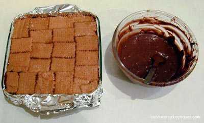 Rica receta para hacer una Tarta de galletas con los niños de la casa