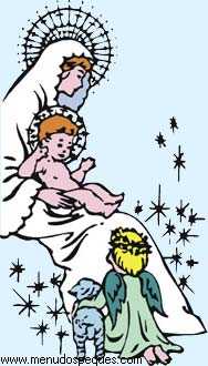 imagen dibujo para villancicos de navidad