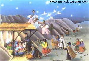 imagen dibujo para villancicos de navidad