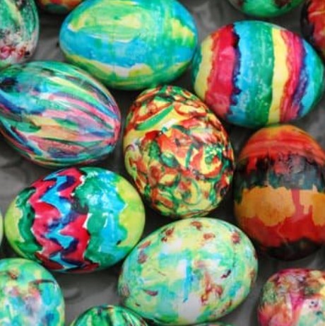 Ideas de cómo decorar huevos de Pascua con niños, semana santa,