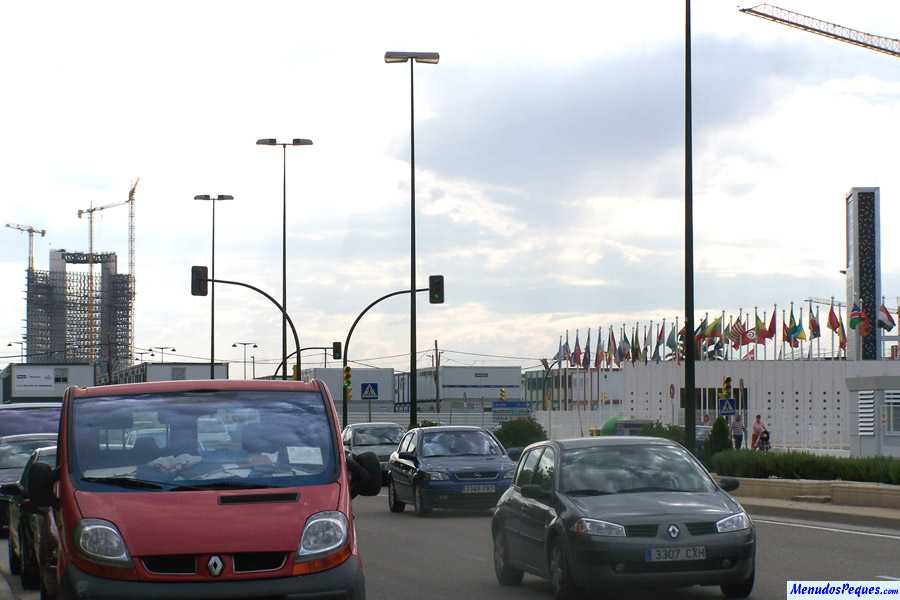 Torre del Agua y Centro de visitantes del expo zaragoza 2008