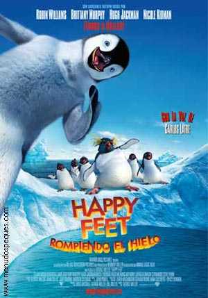 película en Cine para Navidad niños y jovenes. Rompiendo el hielo - Happy feet