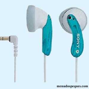 Auriculares de diseño sony para Mp3