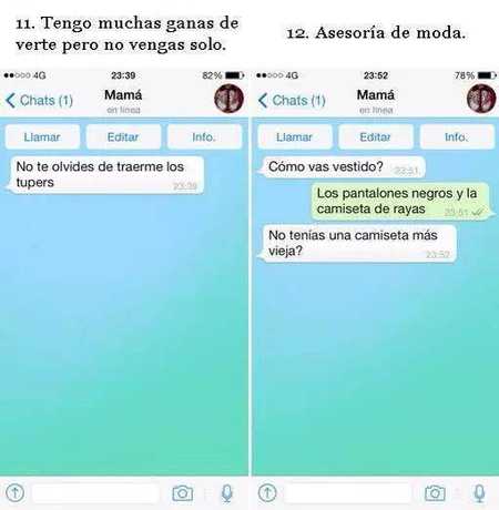 Humor de Whatsapp: Las madres quieren ver a sus hijos