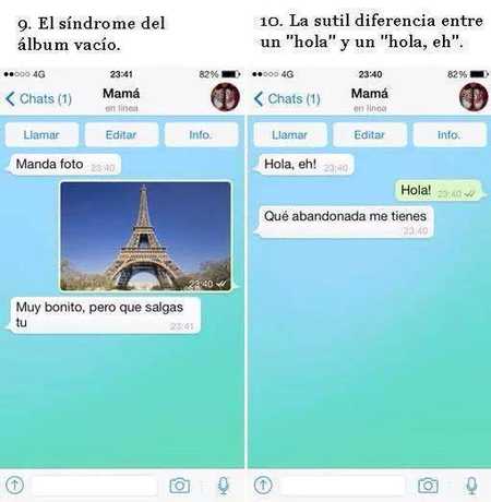 Humor de Whatsapp: Madre con el síndrome del Álbum vacío