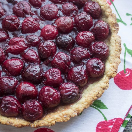 Tarta de cerezas